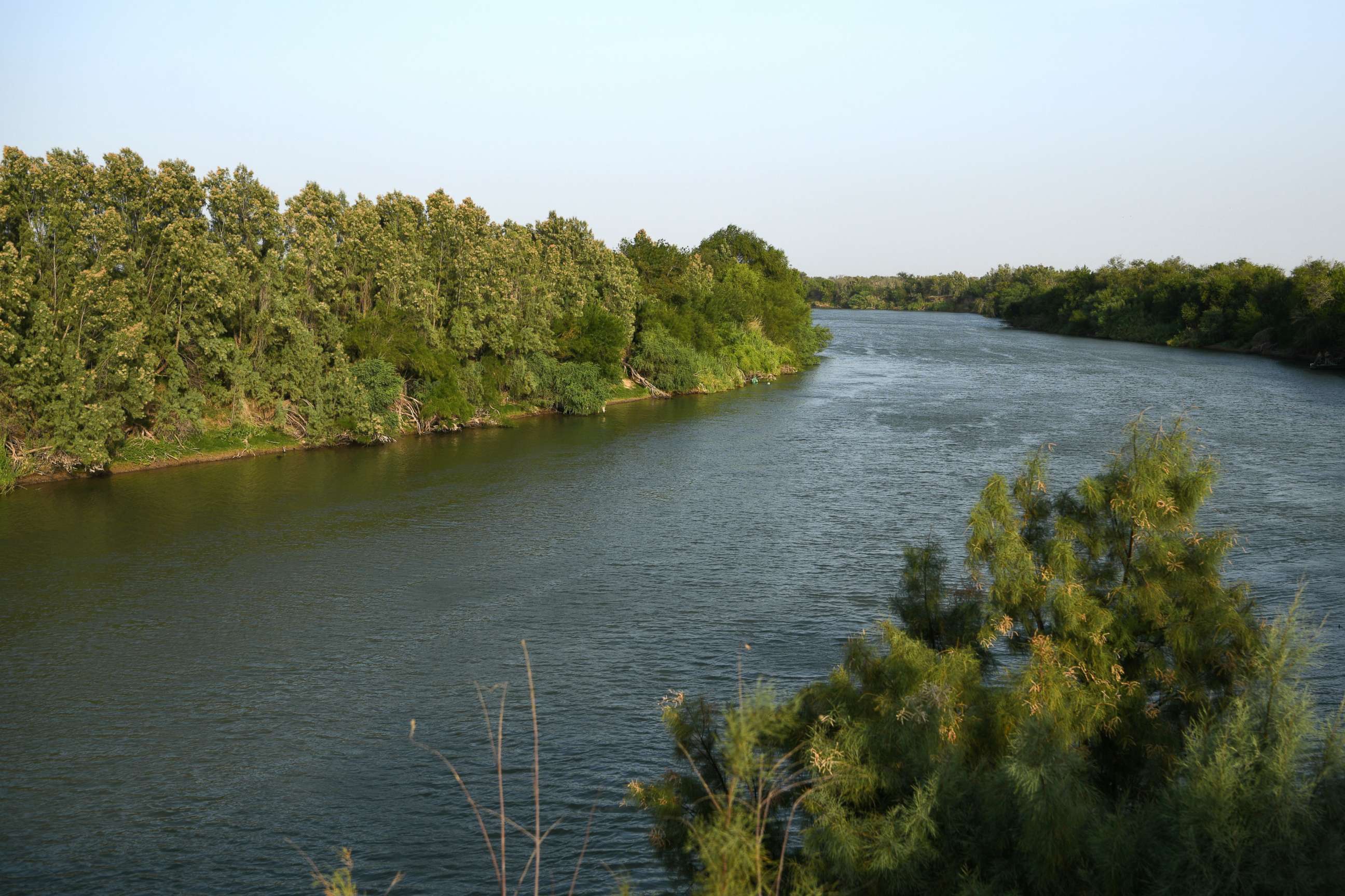 PHOTO: The Rio Grande, which serves as the U.S.-Mexico border, is seen near Los Ebanos, Texas, July 30, 2019.