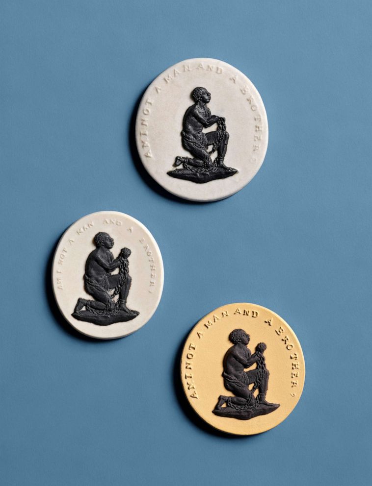 PHOTO: Josiah Wedgwood created a Jasper medallion to advance Britain's slavery abolition movement.