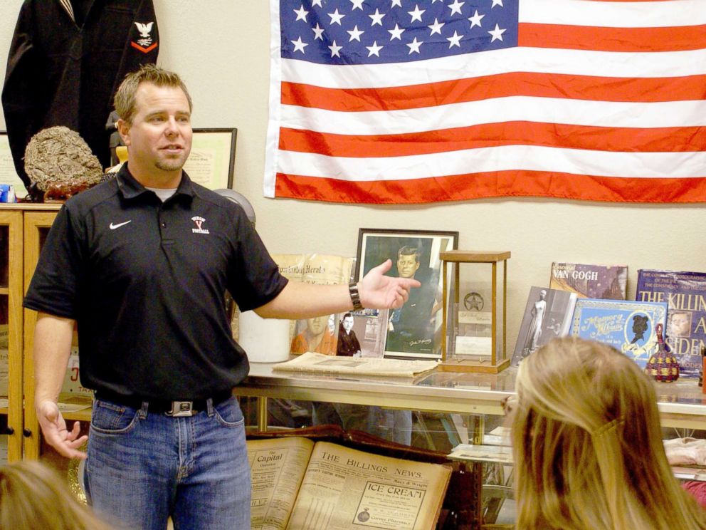 PHOTO: Rob Davis, 39, is employed at Yukon High School and has been teaching secondary education for 16 years. Davis was named teacher of the year for Yukons 2017-2018 school year.