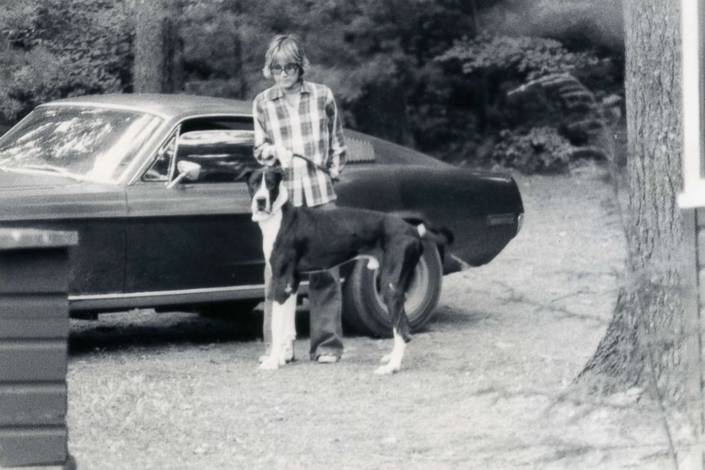 PHOTO: Robbie Kiernan shown with the Mustang in 1977 in Upstate New York.