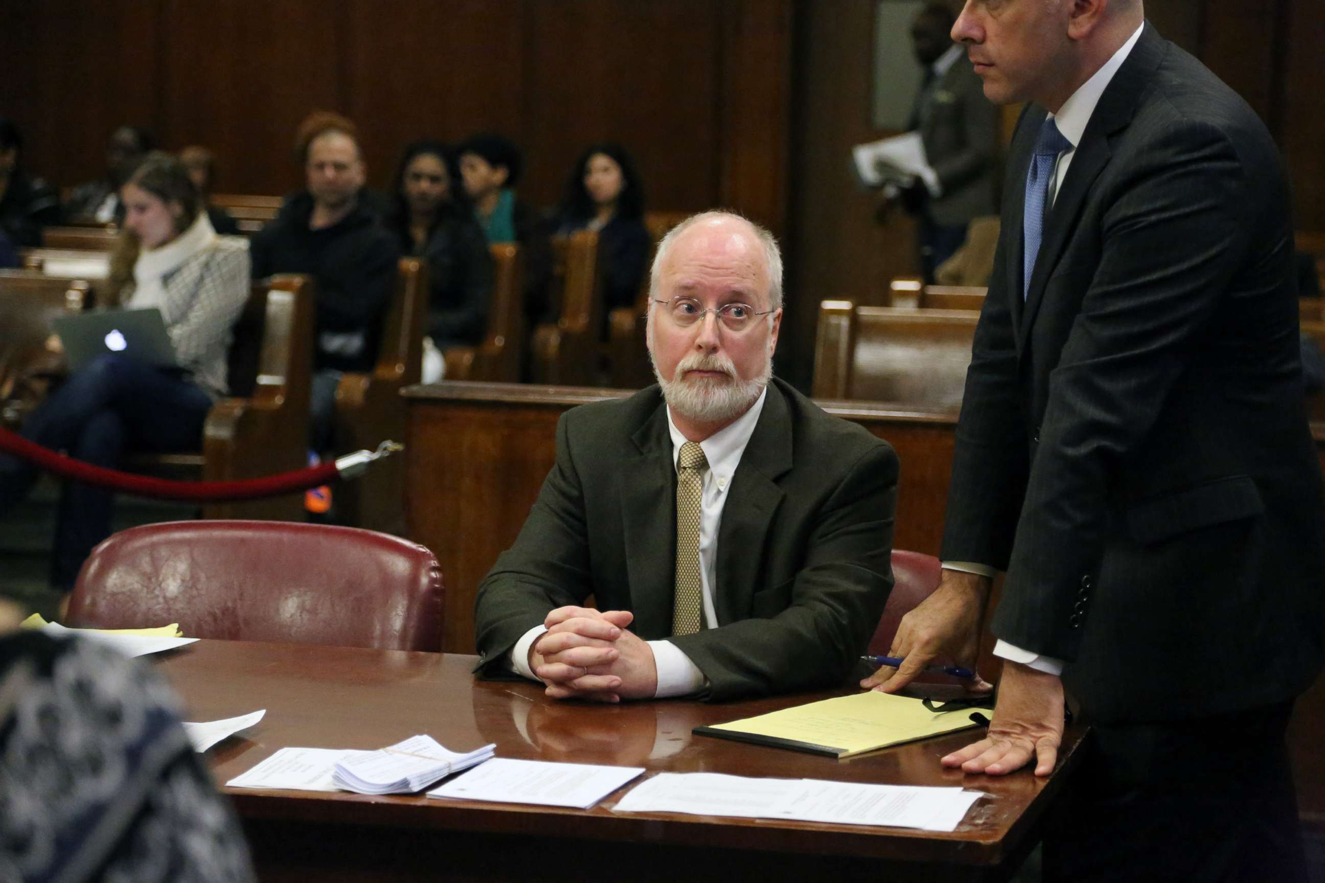 PHOTO: In this Nov. 6, 2014, file photo, Dr. Robert Hadden appears in Manhattan Supreme Court in New York.