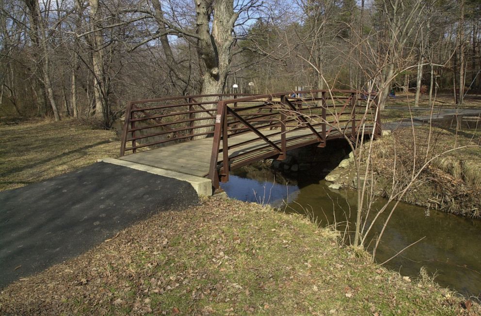 PHOTO: Foxstone Park bridge where FBI agents reported that FBI agent Robert Philip Hanssen made document drops to Russian agents and in turn picked up money for his services.