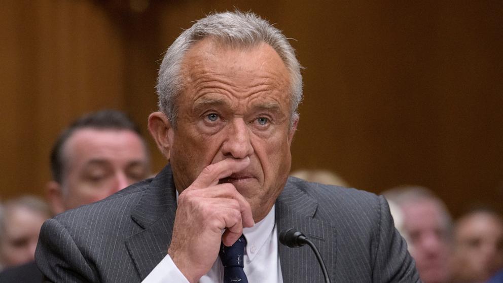 PHOTO: Robert F. Kennedy, Jr., President Trump's nominee to serve as Secretary of Health and Human Services testifies during a Senate Committee on Health, Education, Labor and Pensions hearing for his pending confirmation, Jan. 30, 2025, in Washington.