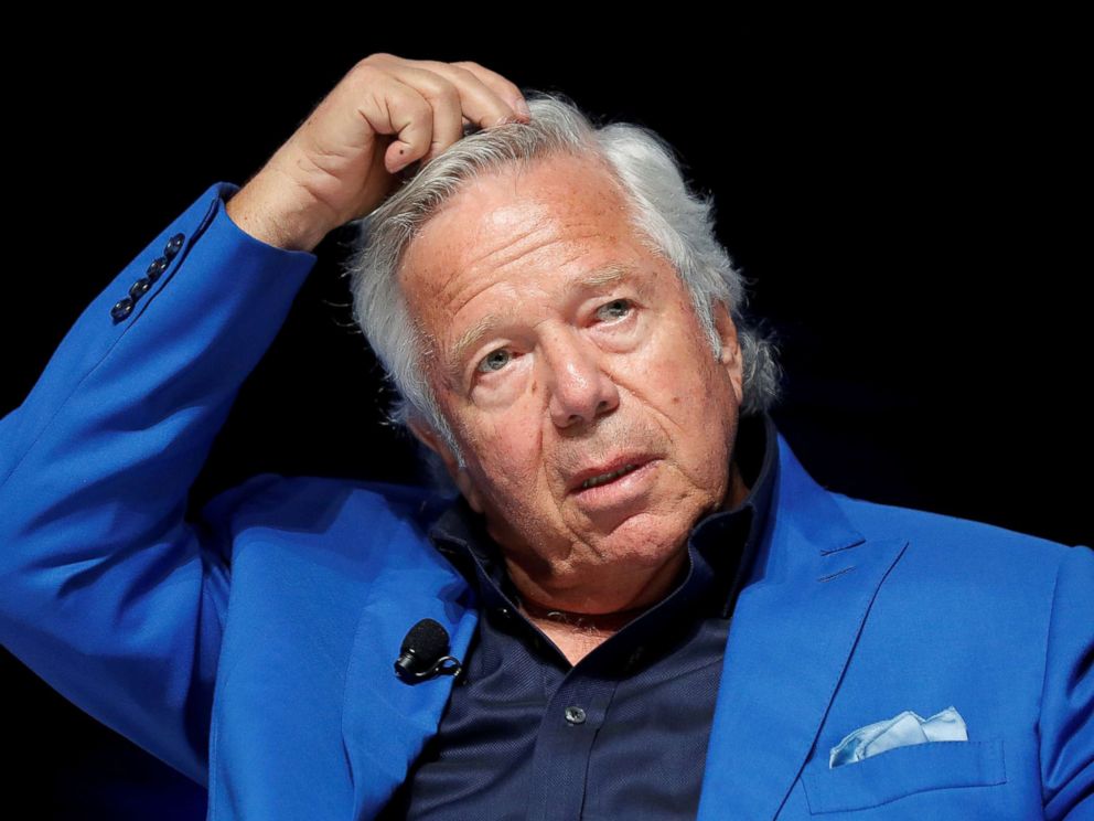 PHOTO: New England Patriots owner Robert Kraft attends a conference at the Cannes Lions Festival in Cannes, France, June 23, 2017.