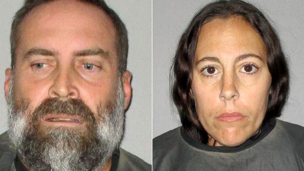 Robert Valenti, left, and Kristal Valenti are seen in these undated police photos.
