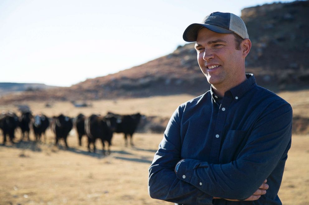 PHOTO: Mitchell Locke says that the fate of his family's cattle ranch is dependent upon changes to the estate tax. Locke lives in Roberts County, Texas, the most "pro-Trump county in America." 