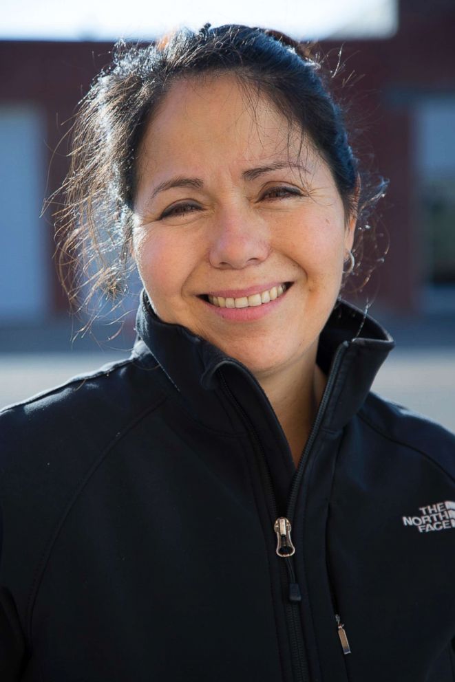 PHOTO: Sonia Lopez lives in Roberts County, Texas, after emigrating to the U.S. from Mexico more than a decade ago. Sonia Lopez says that she regularly prays for President Donald Trump. Roberts County is the most "pro-Trump county in America." 