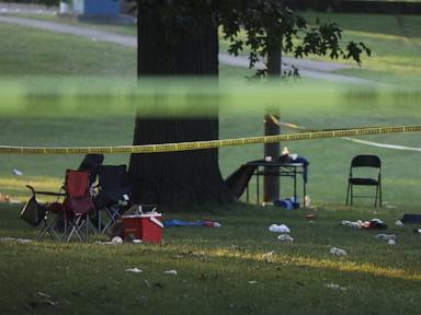 2 women killed, 5 people hurt in shooting during barbecue at park; 'cowards' at large