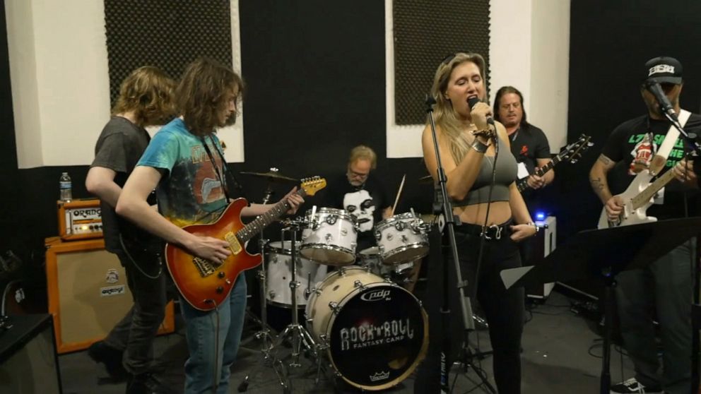 Rock ‘n’ roll camp provides grown ups chance to live out tunes desires