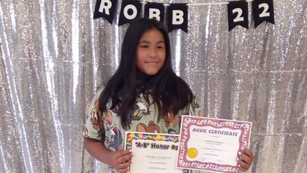 PHOTO: Fourth-grader Annabell Rodriguez, 10, in an undated family photo. Rodriguez was killed in the shooting at Robb Elementary School on May 24, 2022, in Uvalde, Texas.