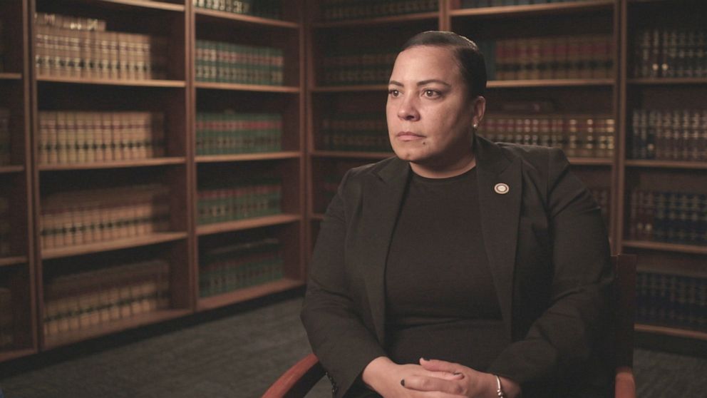 PHOTO: Boston’s District Attorney Rachael Rollins says she was “really tired” of hearing what seemed like unending news about deadly confrontations between police officers and “overwhelmingly, black male[s.]”
