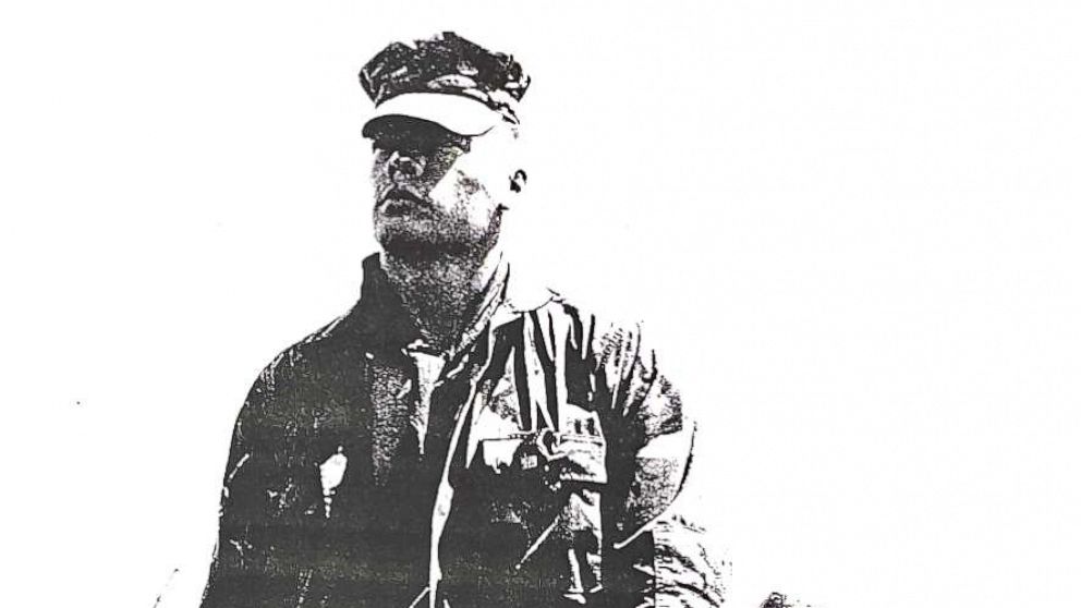 PHOTO: Ron Self is pictured in uniform while serving in the Marine Corps, in an undated photo.