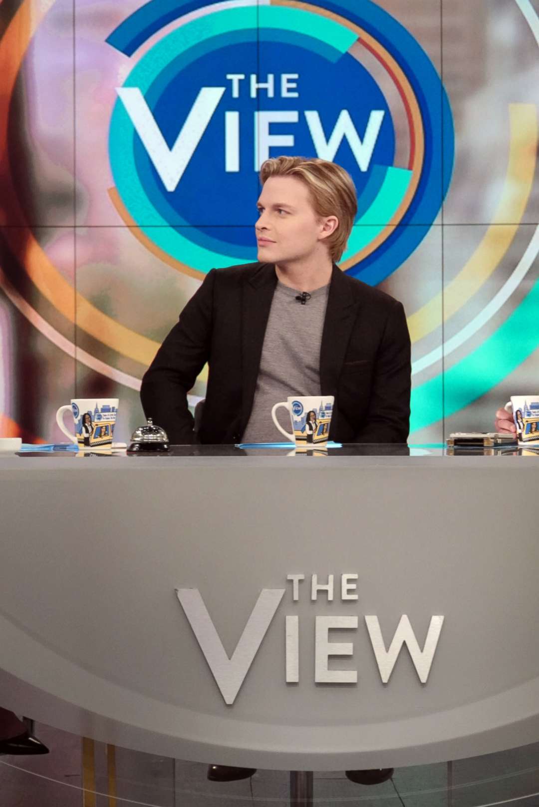 PHOTO: Ronan Farrow guest co-hosts on ABC's "The View," Dec. 3, 2019.