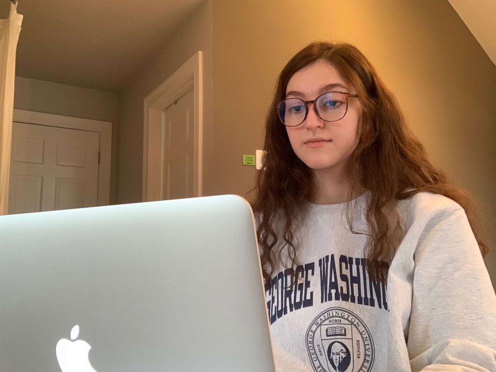 PHOTO: Roni Edni, a current freshman at George Washington University, told ABC News that she is seriously considering taking a semester or a year off due to coronavirus.