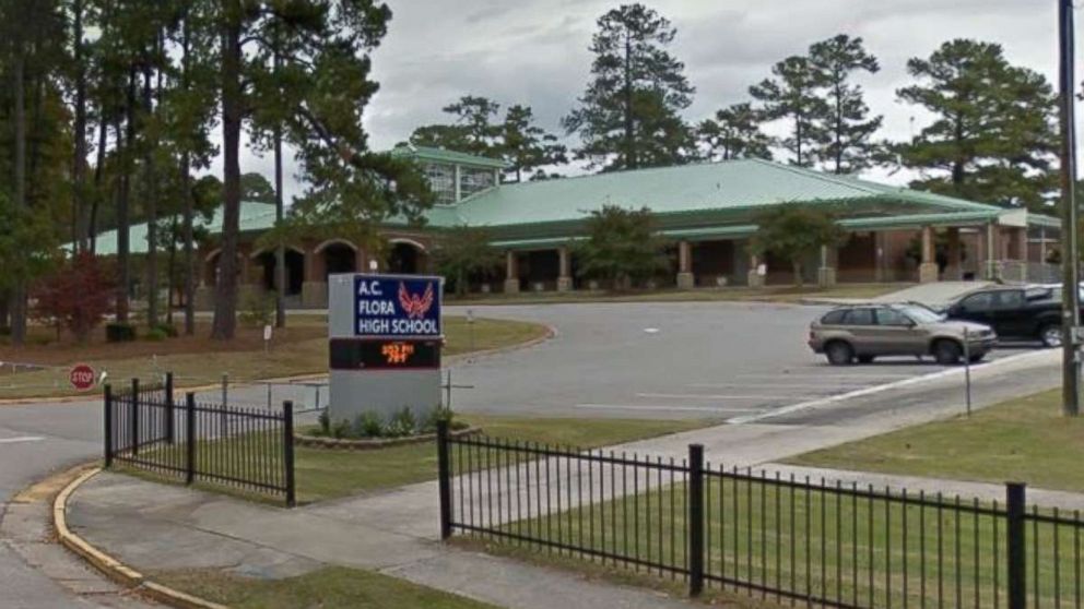 The younger sister of convicted murderer Dylann Roof was arrested Wednesday after allegedly bringing weapons to school.
