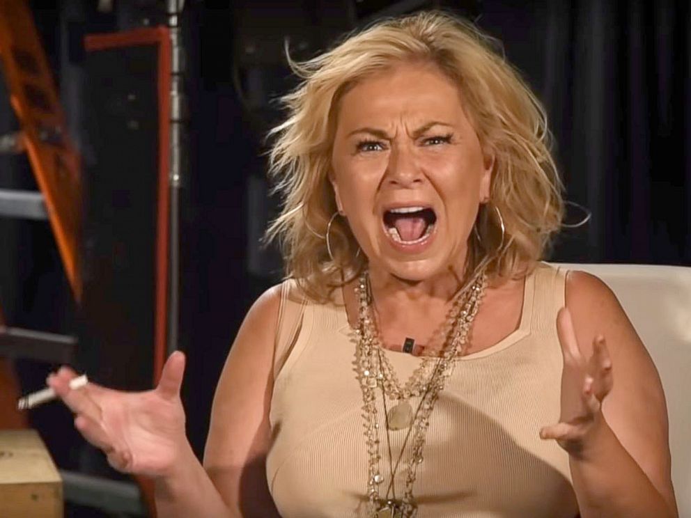 PHOTO: A new video shows Roseanne Barr discussing the racist tweet she posted about a former Obama administration official that prompted the cancellation of her eponymous sitcom.