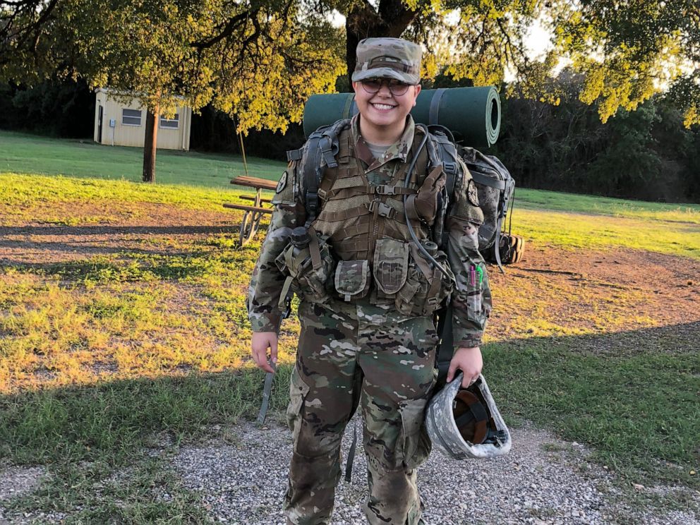 PHOTO: Freshman ROTC cadet Max Pesqueira says he has lost his military scholarship at the University of Texas because he is transgender and now barred from serving in the U.S. Army under the Pentagons new transgender policy.