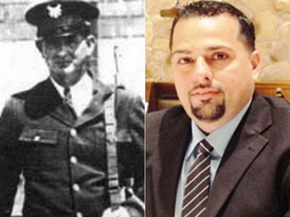 PHOTO: Split photo shows an undated photo of Royal C. Cline, a correctional officer at USP Alcatraz, who died on May 23, 1938 after a seven-year tour of duty, and an undated photo of Osvaldo Albarati, a 39 year old Lieutenant at MDC Guaynabo