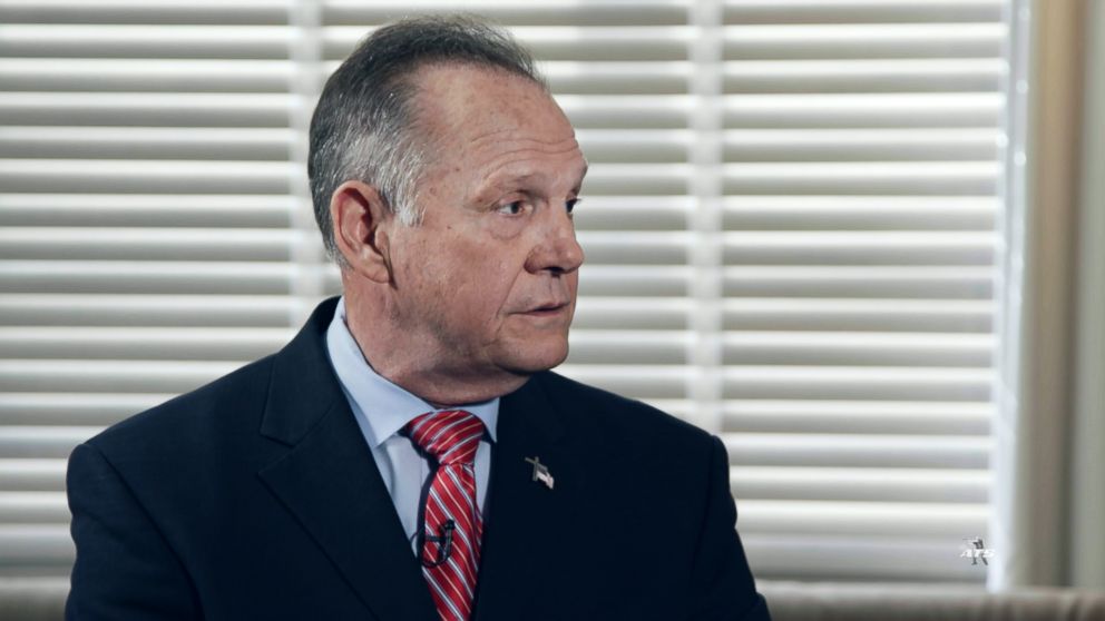PHOTO: Roy Moore in a still from 'Who Is America?'
