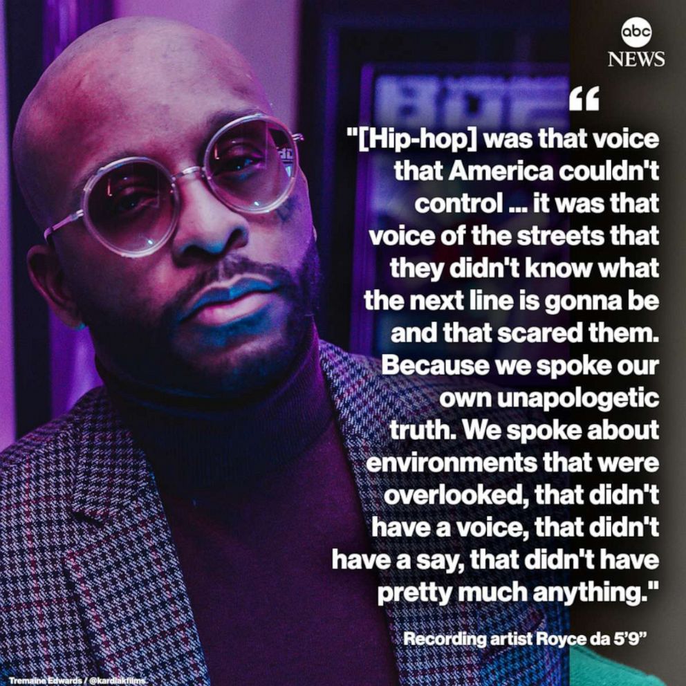 PHOTO: Detroit rapper Royce da 5'9'' reflects on hip-hop’s roots in protest.