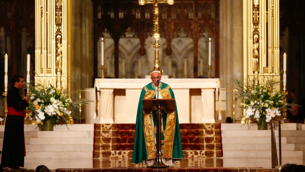 Read What Pope Francis Said at New York's St. Patrick's Cathedral - ABC ...