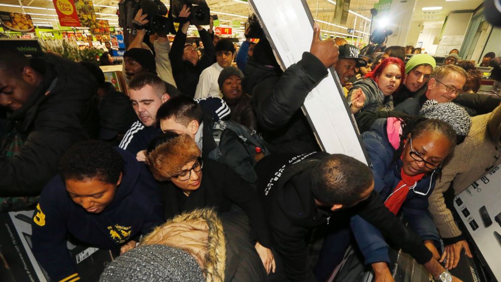 The Craziest Moments From Black Friday Shopping Abc News