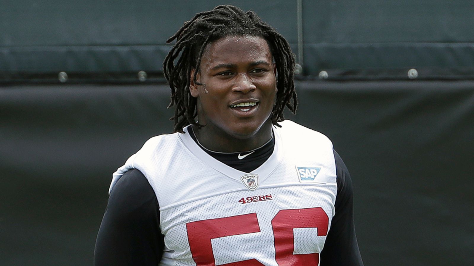 Redskins claim rights to LB Reuben Foster despite domestic violence charge,  being dropped from 49ers - ABC News