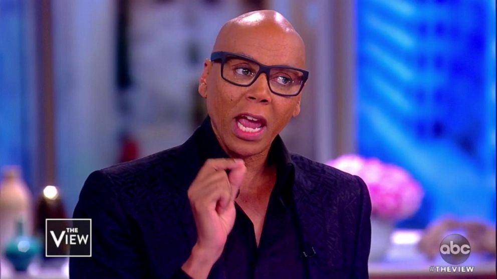 PHOTO: RuPaul joined "The View" to discuss the president's Pride Month tweet, a proposed "Straight Pride Parade" in Boston and more.
