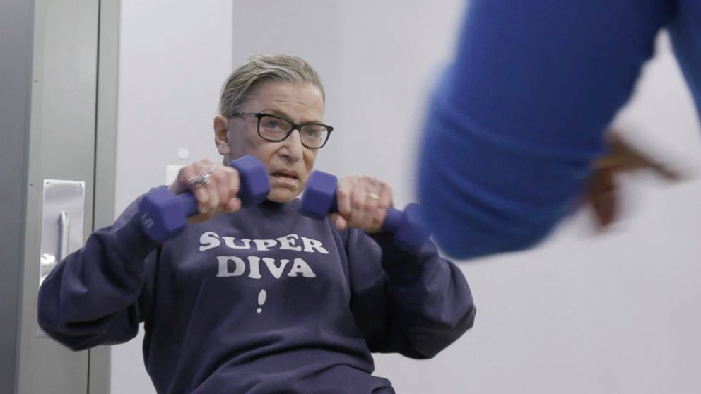 PHOTO: This image released by Magnolia Pictures shows U.S. Supreme Court justice Ruth Bader Ginsburg in a scene from "RBG."