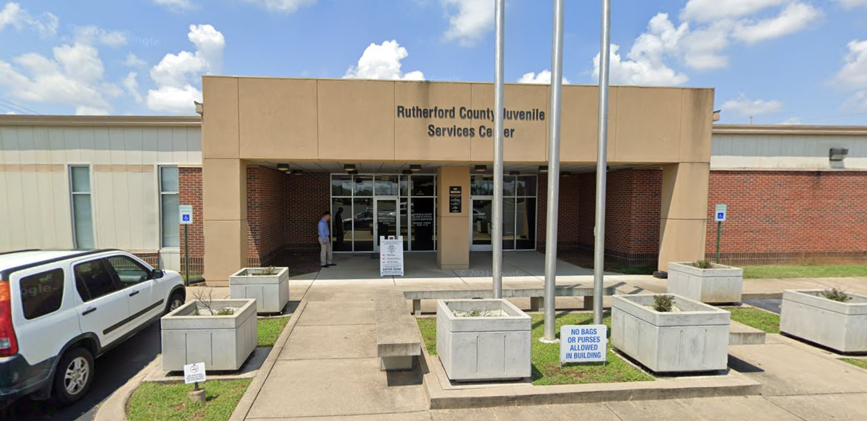 PHOTO: The entrance to the Rutherford County Juvenile Services Center in Murfreesboro, Tenn., is pictured in a Google Maps Street View image collected in August 2019.