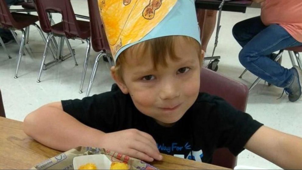 PHOTO: Ryland Ward, 5, was shot in the Sutherland Springs, Texas, church massacre, Nov. 5, 2017.