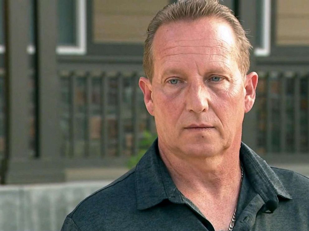 PHOTO: Frank Rzucek, father of Shanann Watts, addresses online harassment following his daughters and granddaughters murders, July 22, 2019, in Colorado.