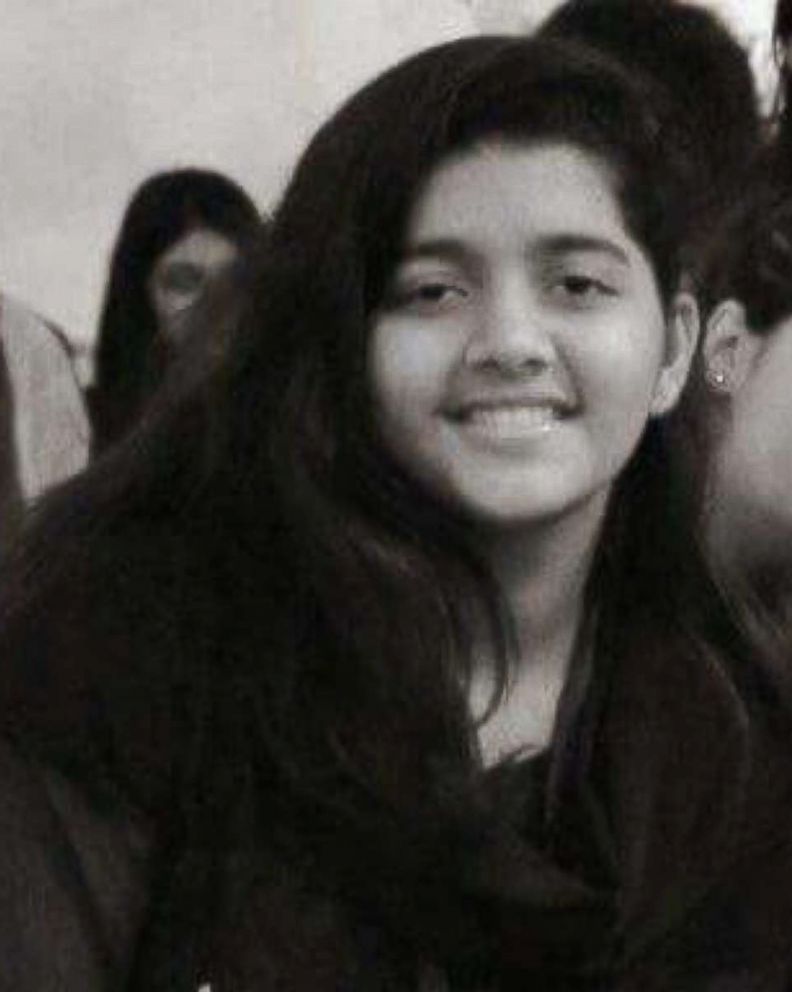 PHOTO: An undated handout photo made available by the Sheikh family shows Sabika Sheikh, an exchange student from Pakistan who was killed in the shooting at Santa Fe High school.
