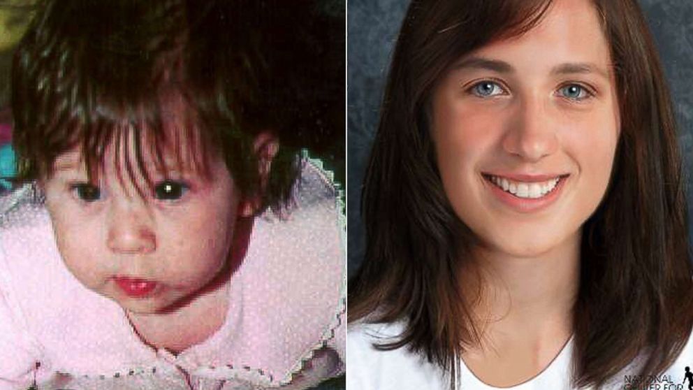 Sabrina Aisenberg was 5 months old when she disappeared in November 1997. National Center for Missing & Exploited Children's Colin McNally created an age progression image of Sabrina, who would be 20 years old today.