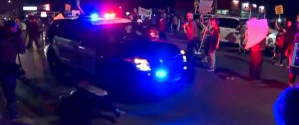 Dash Cam Footage Shows Cop Hitting Protester In Rally For Sacramento ...