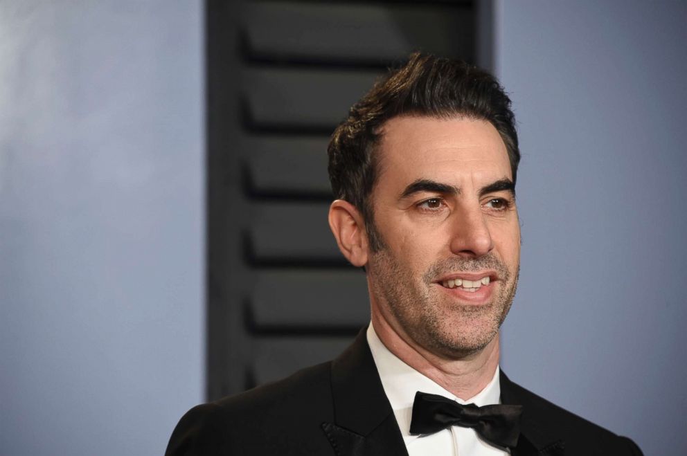 PHOTO: Sacha Baron Cohen attends the Vanity Fair Oscar Party in Beverly Hills, Calif., March 4, 2018.
