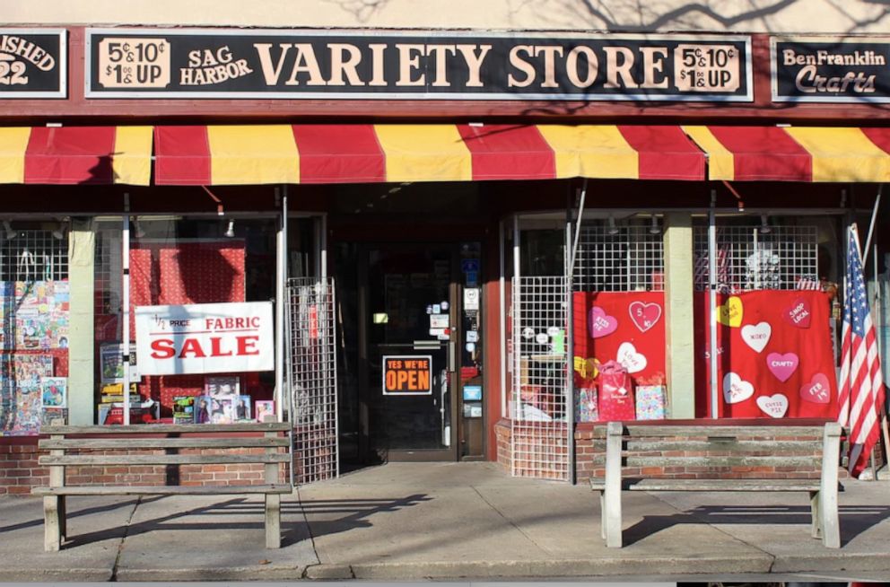 PHOTO: Lisa Field, owner of the Sag Harbor Variety Store on Long Island, said the migration from New York City last year was something they had never seen before.