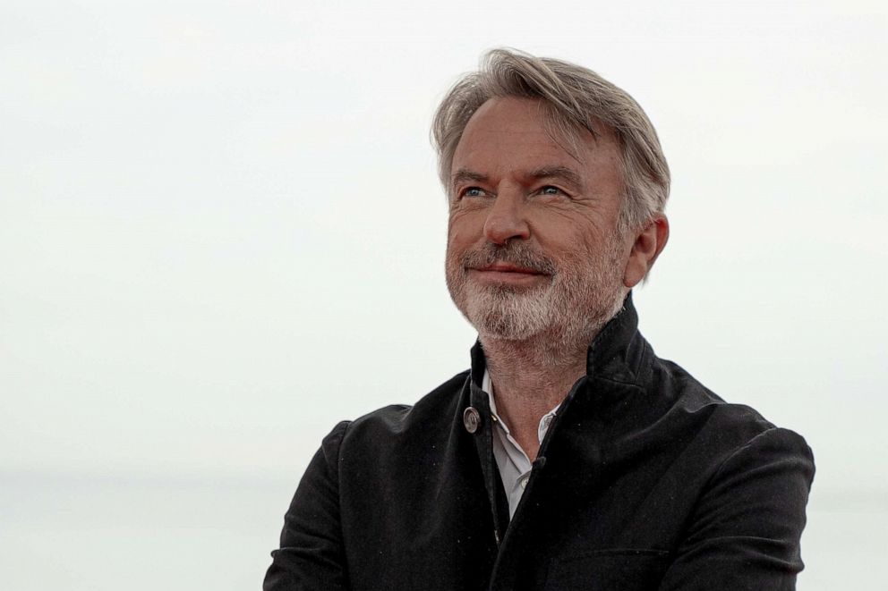 PHOTO: In this Oct. 11, 2019, file photo, Sam Neill attends a photocall at the Sitges Film Festival in Sitges, Spain.