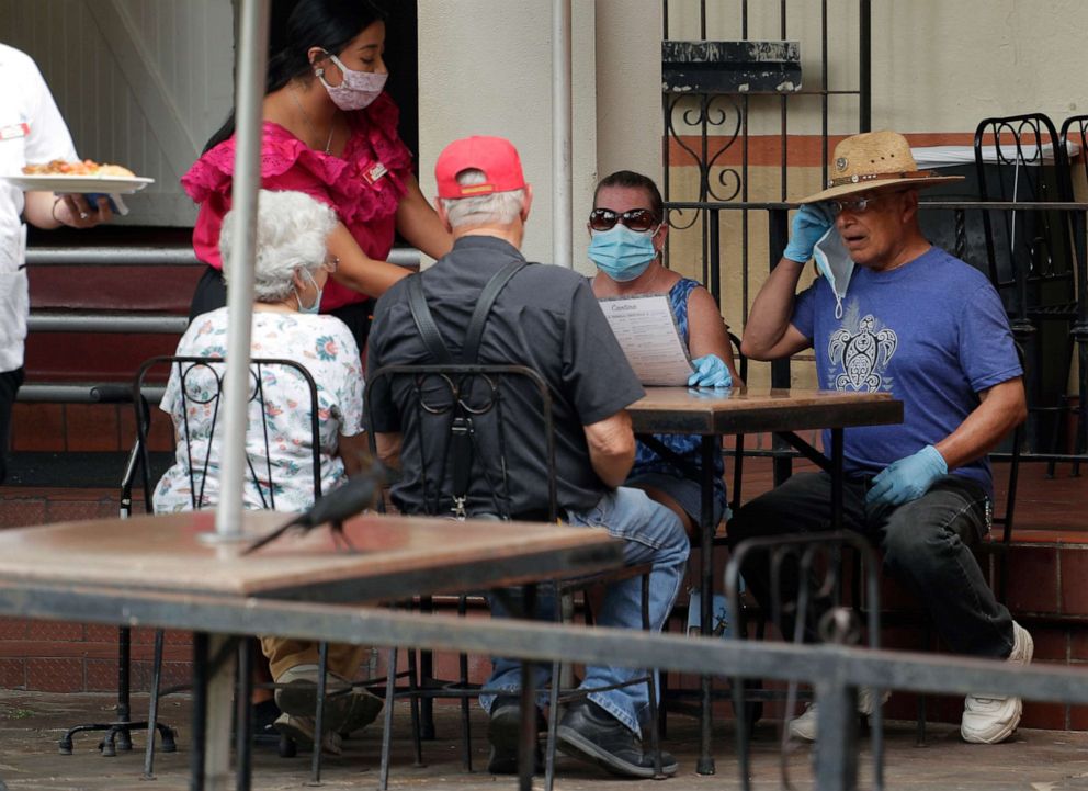 texas restaurant no masks