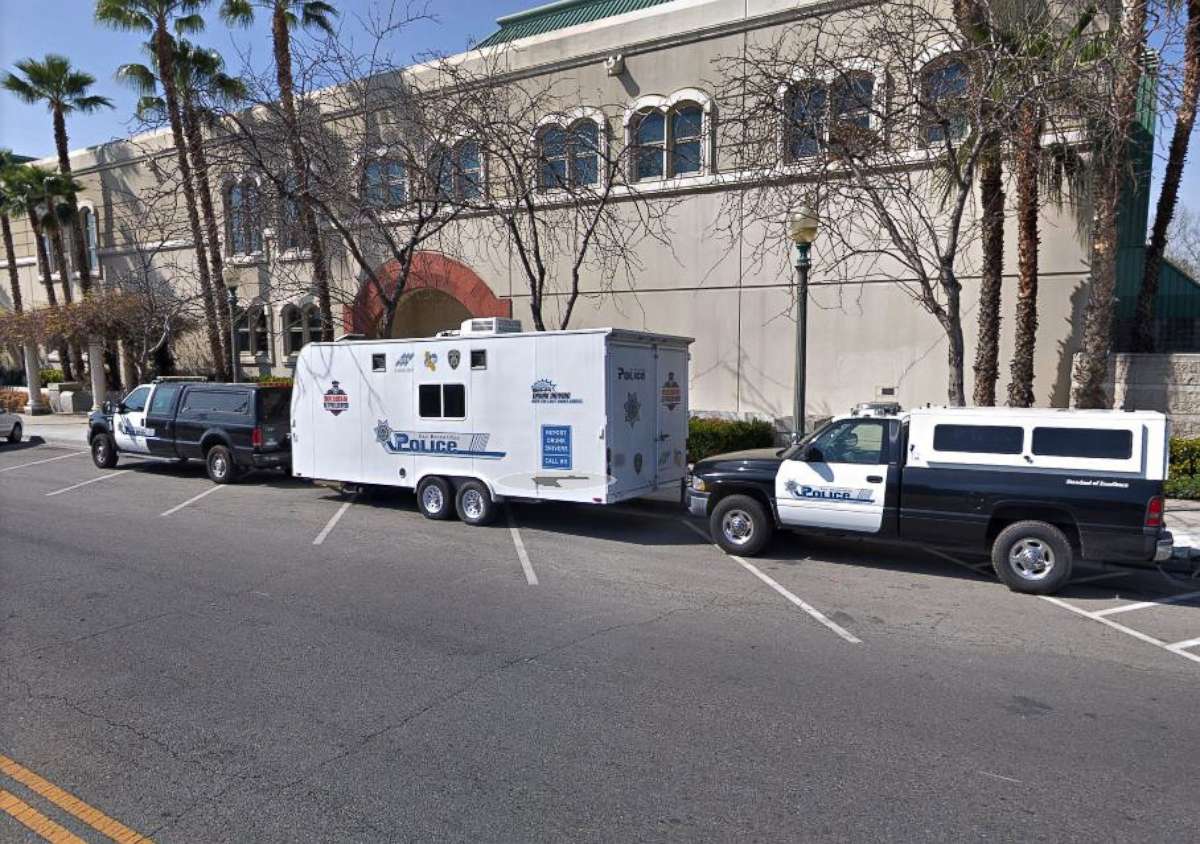 PHOTO: The San Bernardino police department is pictured in this undated Google Maps photo, San Bernardino, Calif.