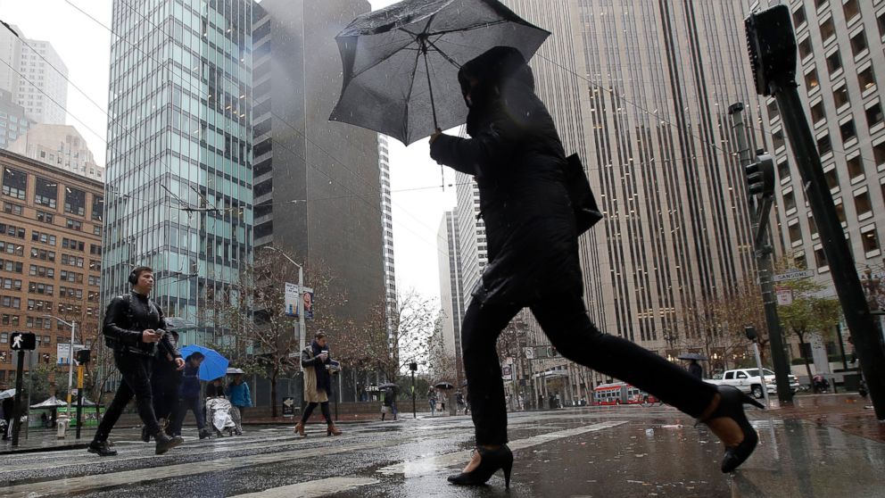 Heavy rain causing concerns in West, wintry threat to eastern US at end ...