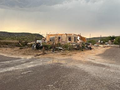 1 injured by possible tornado in Sanderson, Texas, official says