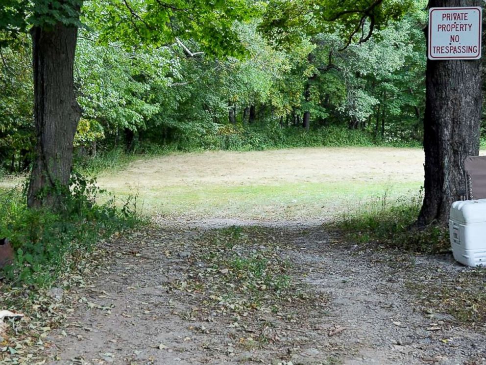 PHOTO: This undated photo shows the entrance to the future site of a permanent memorial for the Sandy Hook shooting victims in Newtown, Conn.,