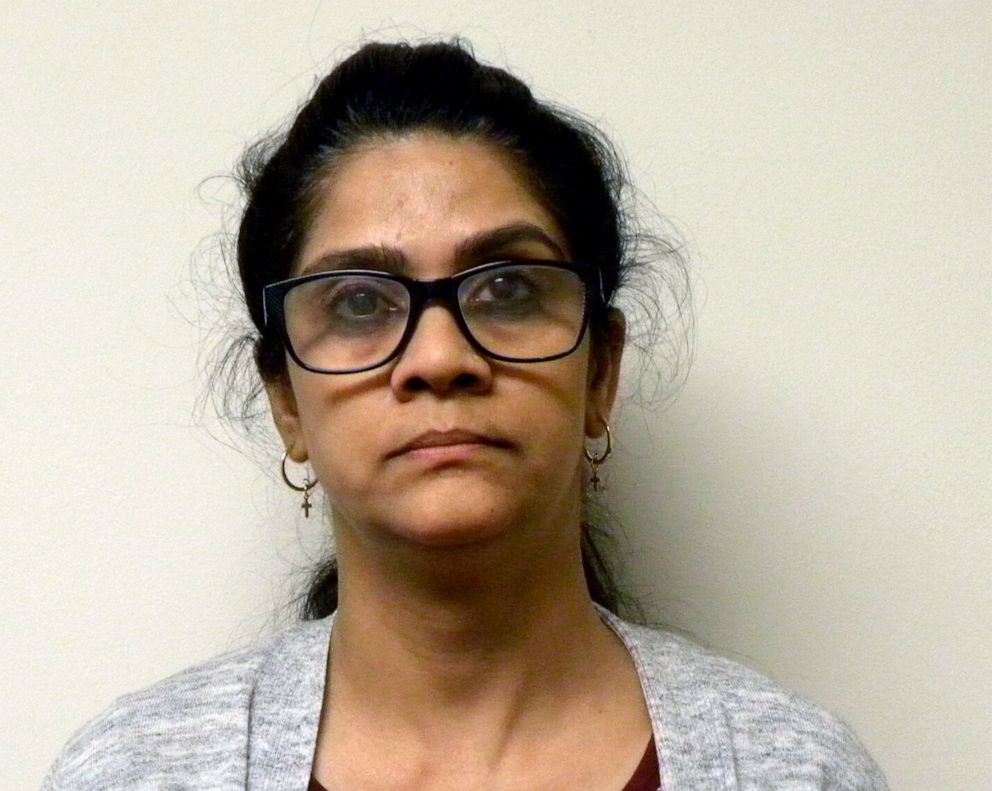 PHOTO: Manisha Bharade, a convenience store owner in River Vale, N.J., created and sold a spray sanitizer in reaction to the coronavirus outbreak, that left multiple children with burns, state and county law enforcement officials said.