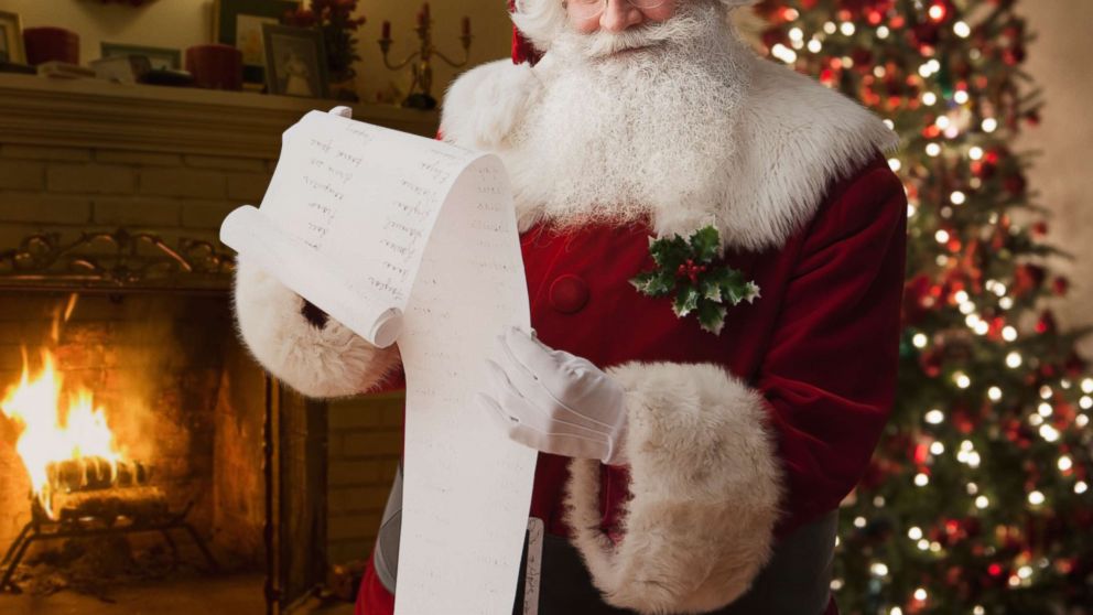 PHOTO: A man dressed as Santa Claus is pictured in an undated stock photo.