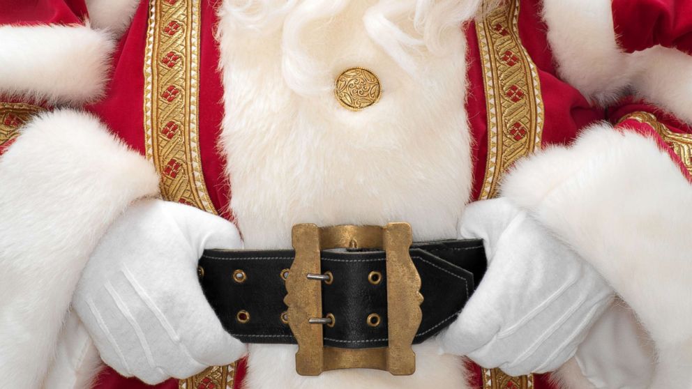 PHOTO: Stock photo of person dressed as Santa Claus.