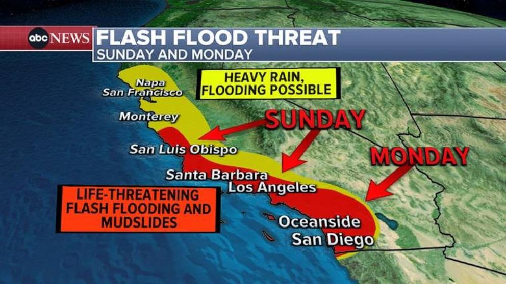 California braces for life-threatening storm expected to bring flooding ...