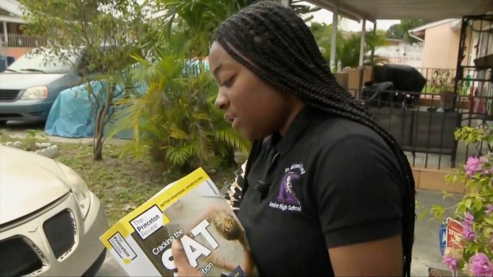 PHOTO: Kamilah Campbell, 18, is calling on the Educational Testing Service to release her SAT exam.