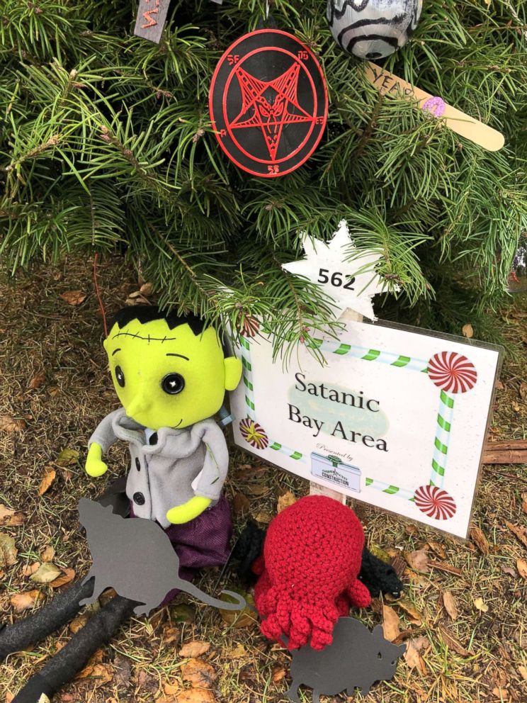 For the second straight year, items from a Satanic holiday display in San Jose, California, have been stolen.