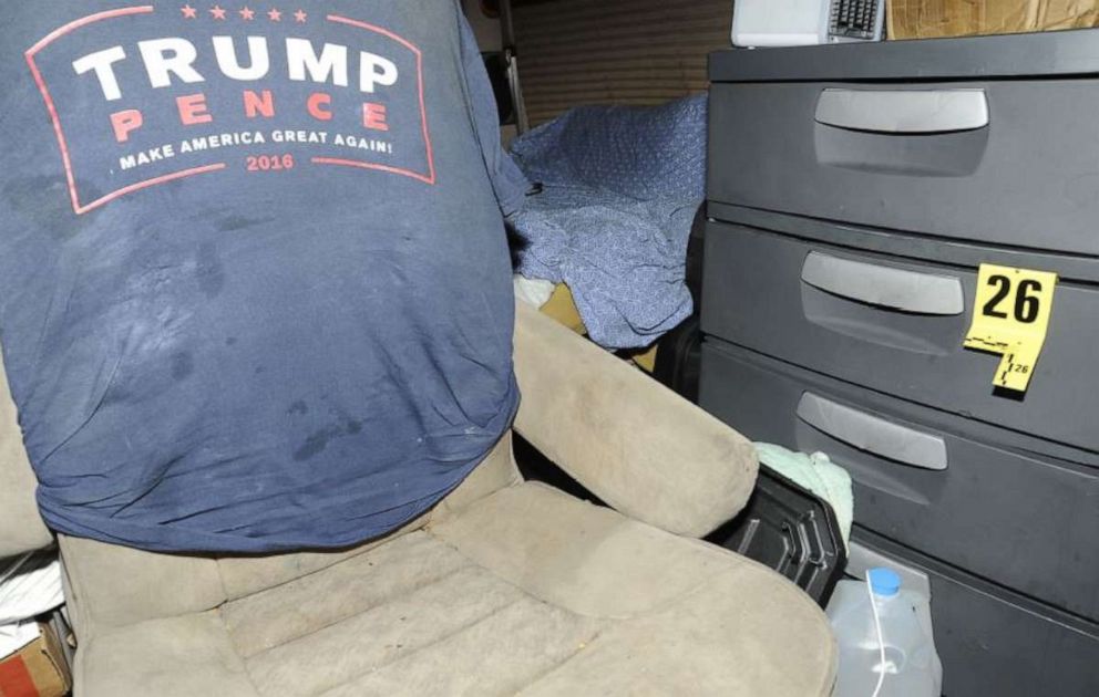 PHOTO: Defense filings in the case of Cesar Sayoc, who pleaded guilty to mailing pipe bombs to several Democrats, included photos of his van filled with Trump memorabilia.